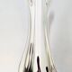 Vase en verre Sommerso soufflé à la main blanc et violet par Fratelli Toso, Italie