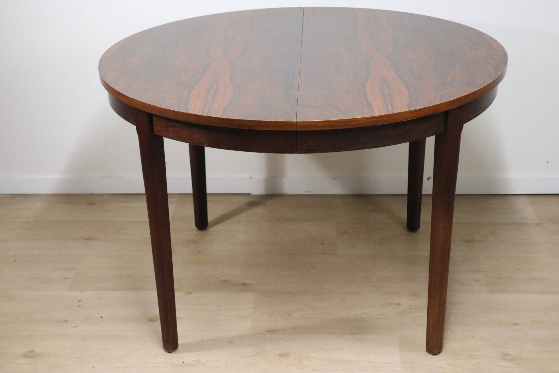 Vintage extendable rosewood dining table, 1960s