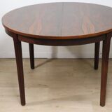 Vintage extendable rosewood dining table, 1960s