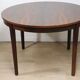 Table de repas vintage extensible en palissandre, 1960