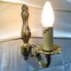 Applies 1 light louis XV style