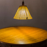 raffia pendant lamp from Temde, 1960s