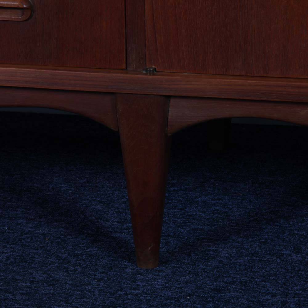 Grande enfilade vintage en bois des années 1960