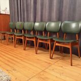 Set of six chairs, 1960s