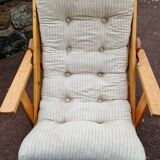 Gillis Lundgren (1929-2016) - Pair of folding armchairs with 3 variable positions - Kontiki model