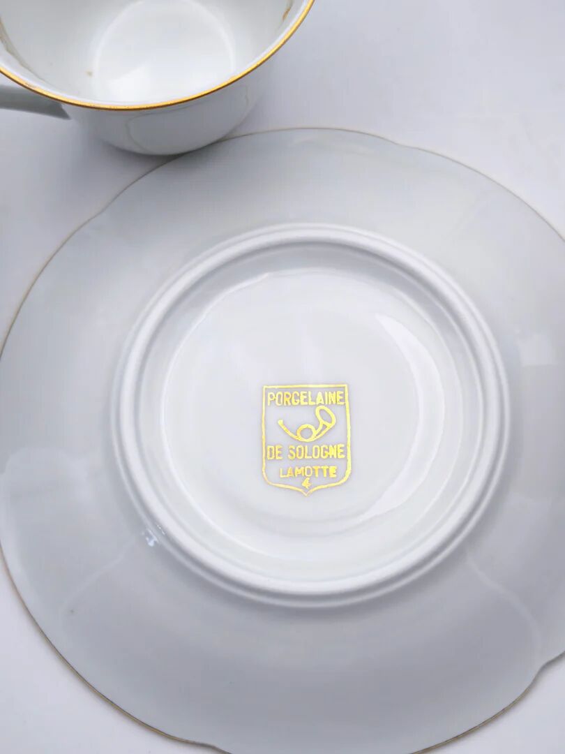 Prestige coffee service – Lamotte, Sologne porcelain (21 pieces)