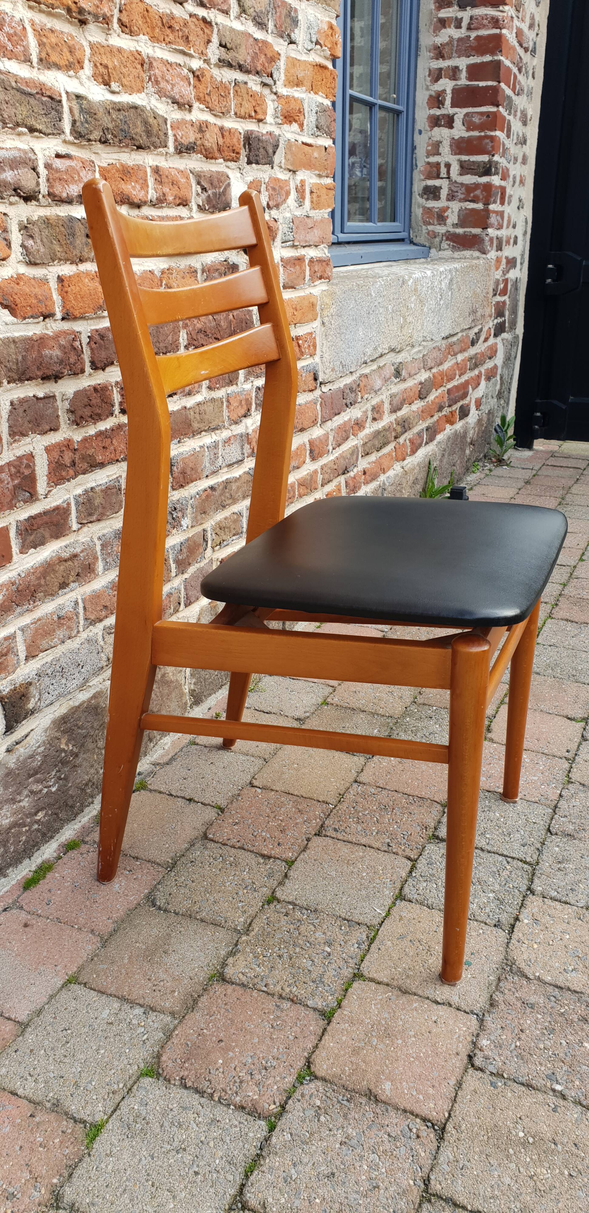 Scandinavian teak chair from the 1960s