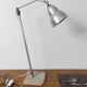 Articulated desk lamp, in aluminum and marble