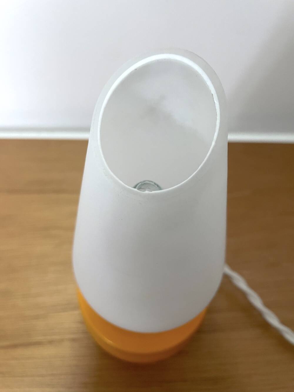 Vintage orange table lamp