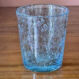 Trois verres gobelet verre soufflé