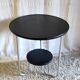 Tripod side table in Bauhaus style, metal and wood - mid 20th century.