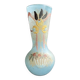 Enamelled blue vase - Enameled Art Nouveau
