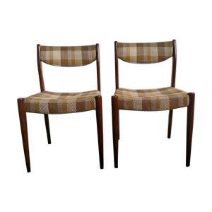 Paire de chaises en teck - scandinaves