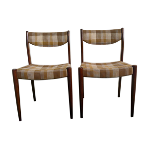 paire de chaises en teck