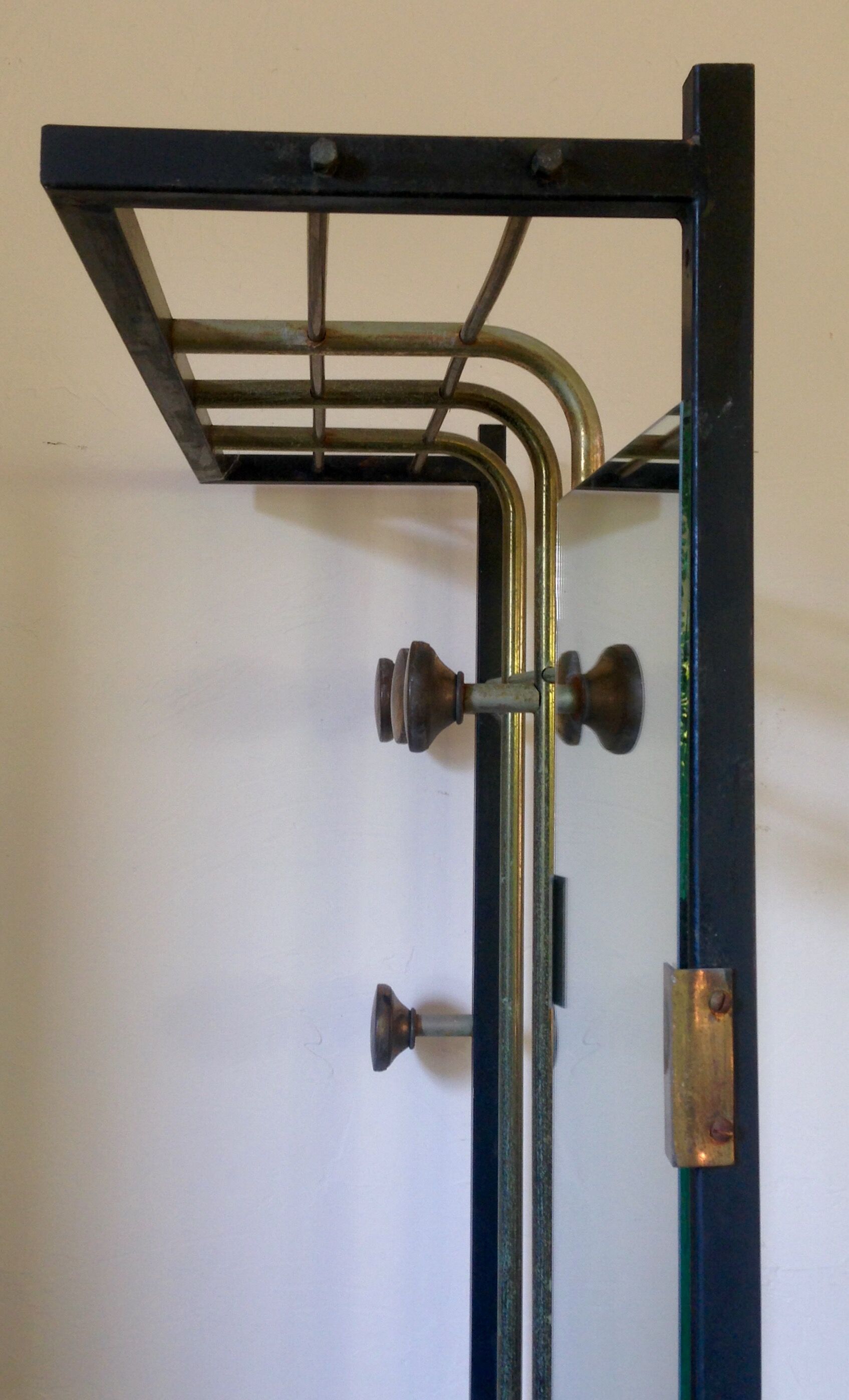 art deco coat rack