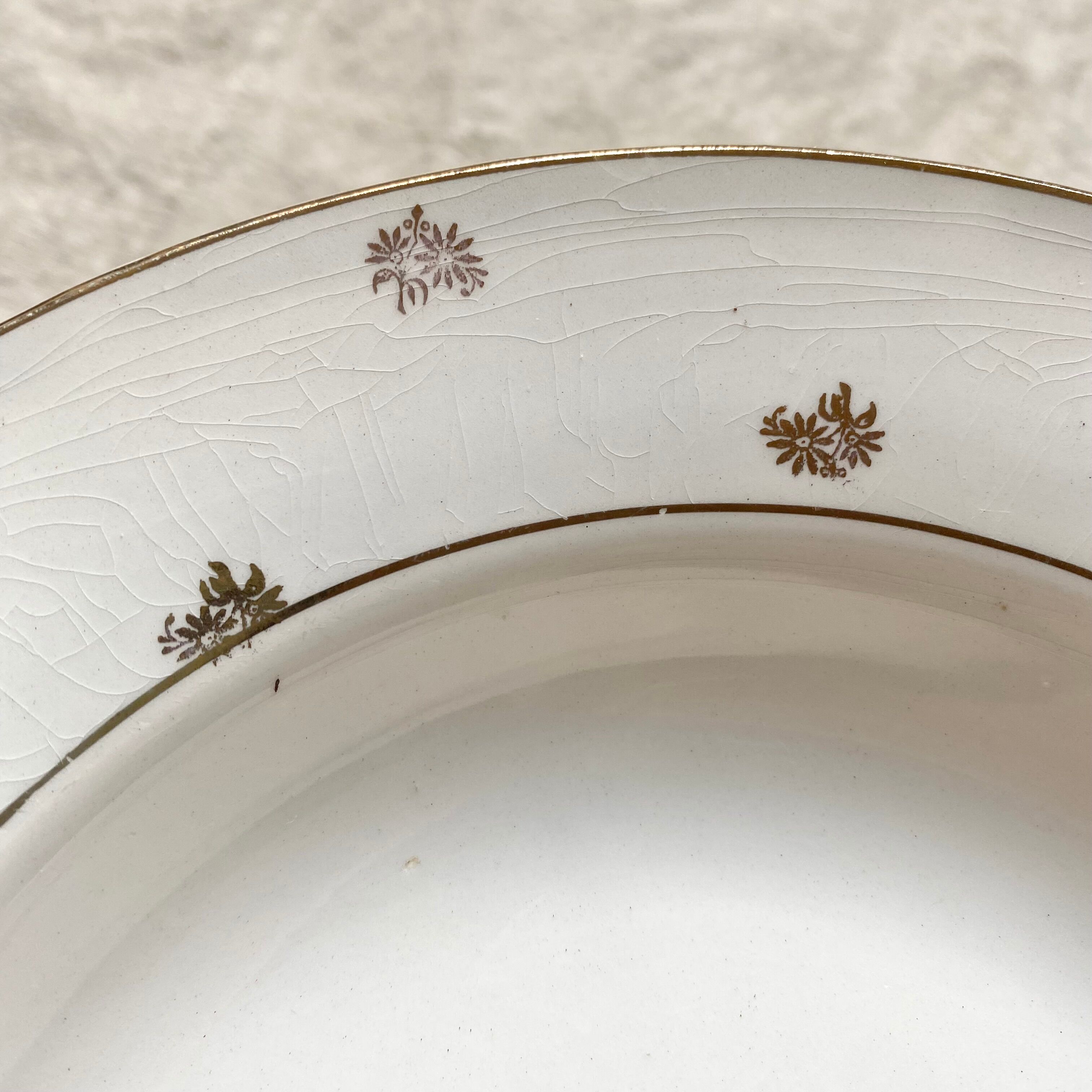 Digoin Sarreguemines hollow plates 16