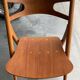 Chaises CH29 Sawbuck par Hans Wegner pour Carl Hansen & Son. Lot de 4
