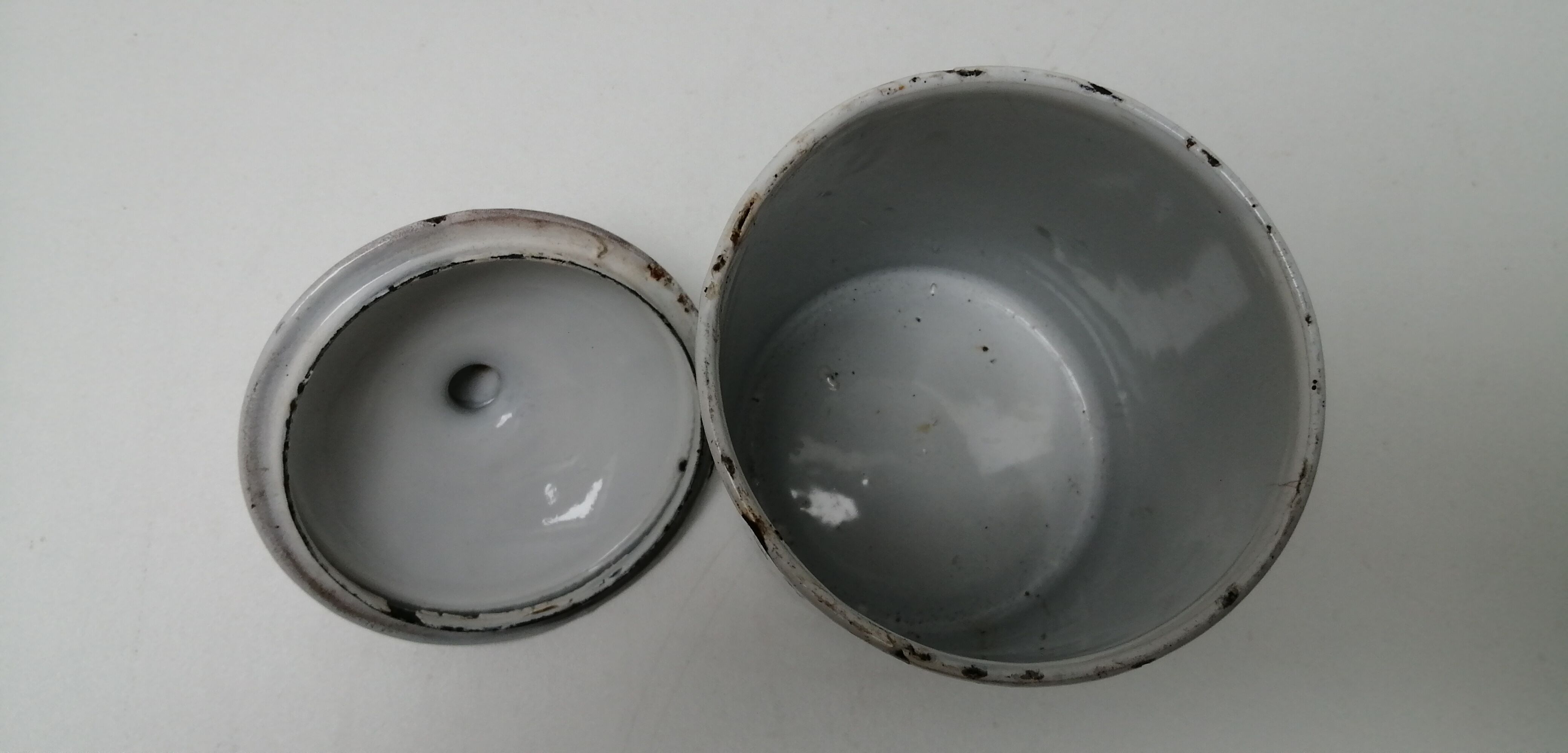 Chicory enameled pot