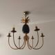Pineapple chandelier from the 70'S in brass