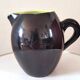 Two-tone ceramic pitcher Keramos Sèvres 1960s