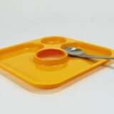 3 sets of Amboss Party Palette & spork, plate & spoon & fork, Austria, 1970s