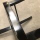 Series 12 black bistro chairs of the 70s
