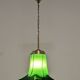 Art Nouveau style Murano glass pendant light, Italy circa 1950