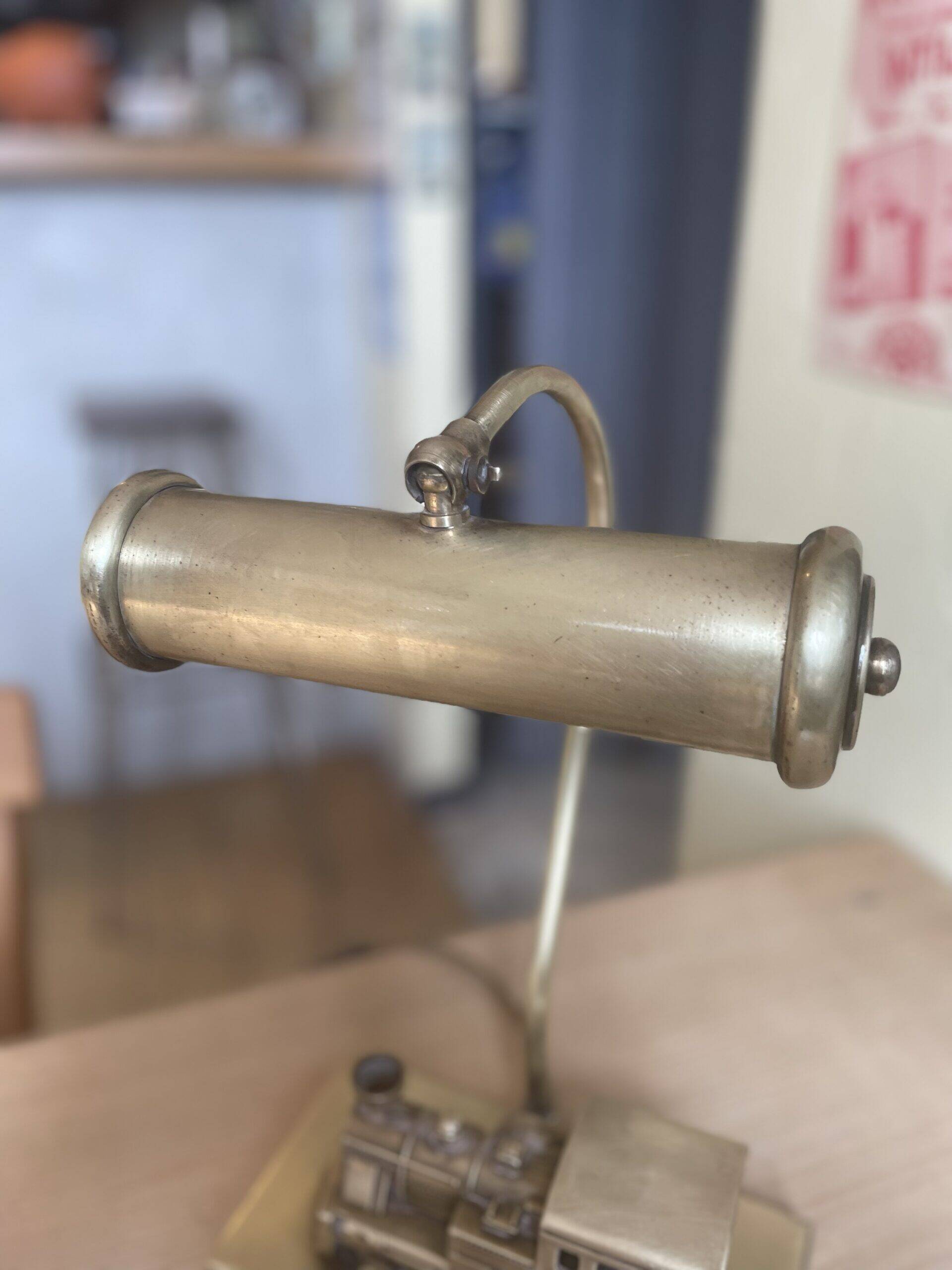 Notary lamp in brass