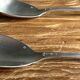 Silver-plated salad cutlery with laurel decoration in the Louis XVI style L27