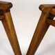 Restored Mid-Century Scandinavian Hunting Chairs by Kristiansson, 1950s