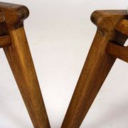 Restored Mid-Century Scandinavian Hunting Chairs by Kristiansson, 1950s