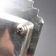 Silver metal toast holder, circa 1940 - good condition