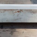 Bathroom Wall Shelf in Art Deco White Porcelain