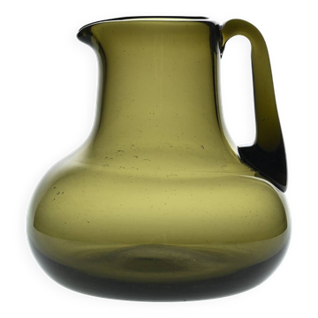 Carafe en verre soufflé par Claude Morin, 1976