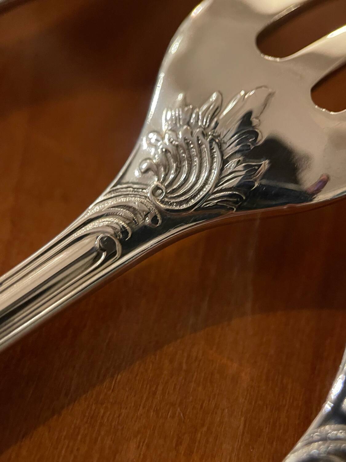 Christofle Marly 12 cake forks new condition