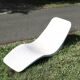Transat chaise longue de Charles Zublena en fibre de verre, années 60