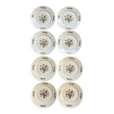 8 Anciennes assiettes à dessert