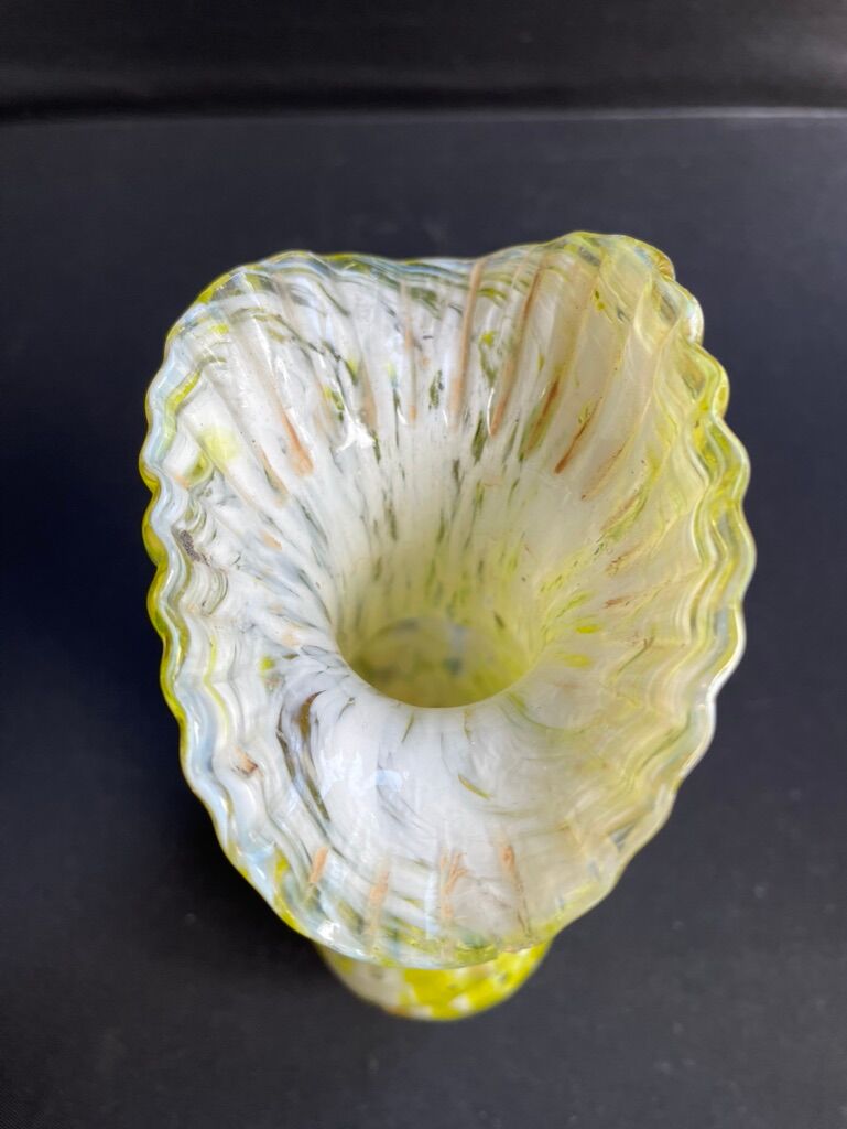 Vase Bouquet Holder "Sun" - F. T. Legras listed