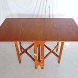 Scandinavian teak folding table