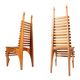 Postmodern 'Calcar' dining chairs by Benoit Lange, 1990s
