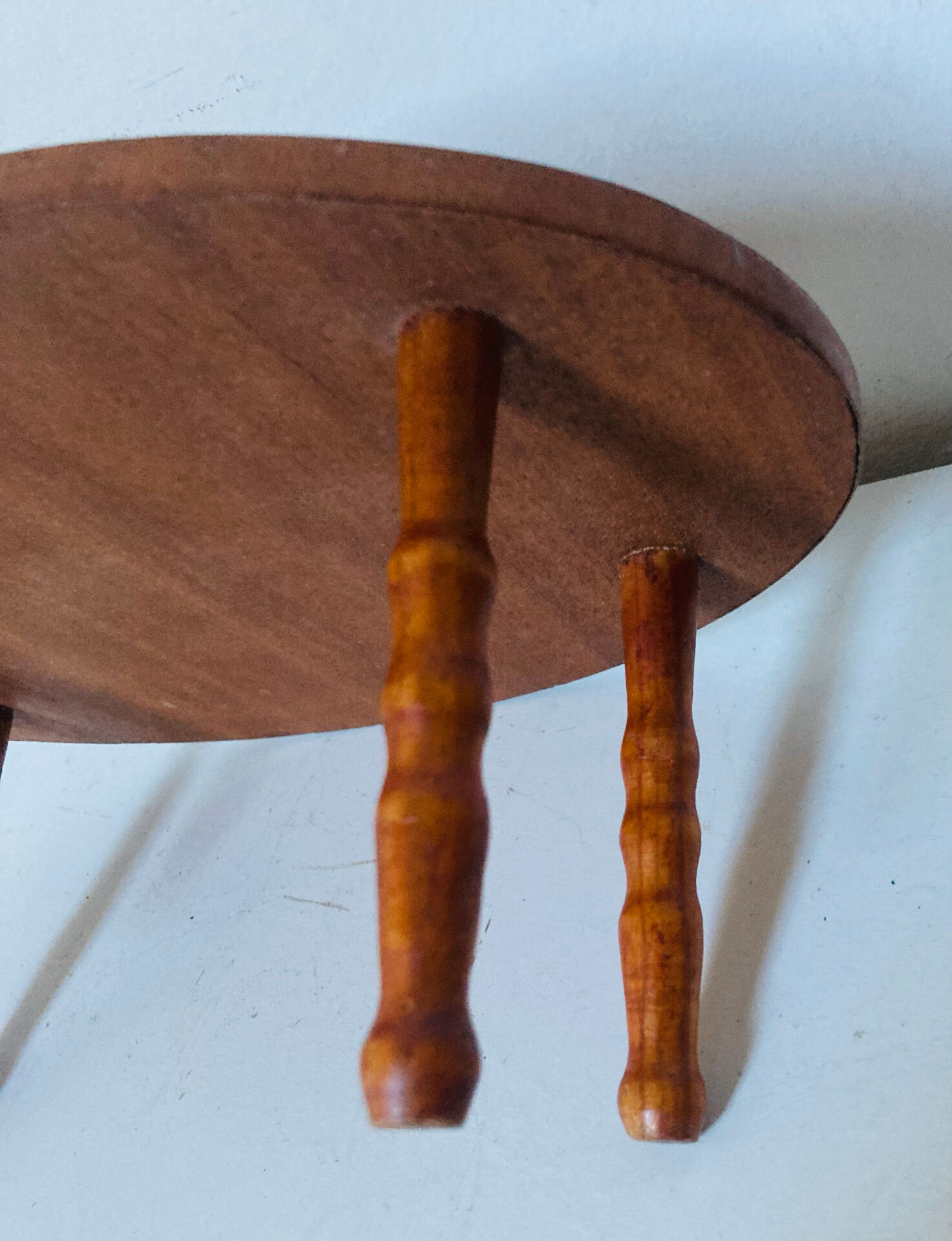 Table Scandinave en bois de Teck pour dînette années 1960/70