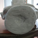 Plaster bust in the antique Apollo of the Belvedere, 70 cm