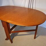 Scandinavian Nathan teak folding table