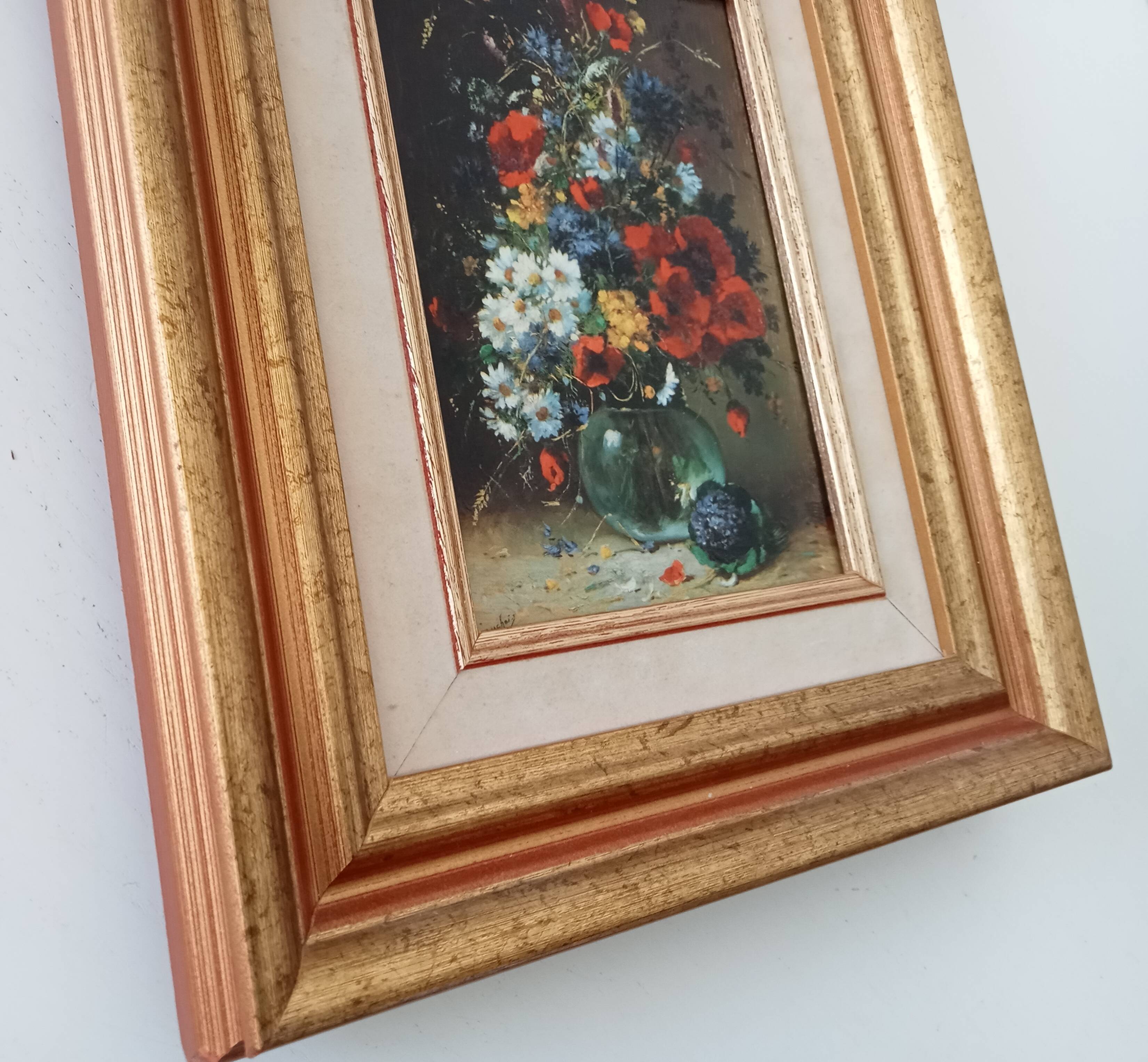 Small format oil painting still life