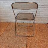 Set of 4 Plia chairs, Foldable chairs by Piretti