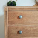 Dresser renovated oak compass feet