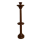 Scandinavian teak candlestick