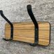 Coat rack in Formica from the 1970s.