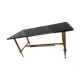 Brass 1950' coffee table