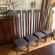 4 Chaises Mackintosh